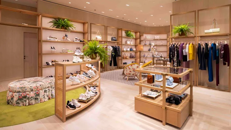 Tory Burch Sogo復興館精品店店景。品牌提供