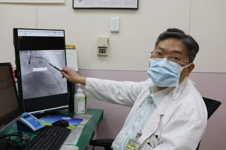 大甲媽祖也將在4月5日展開遶境，馮致中醫師提醒，參加的信眾一定要做好防曬，隨時補充水分。院方提供
