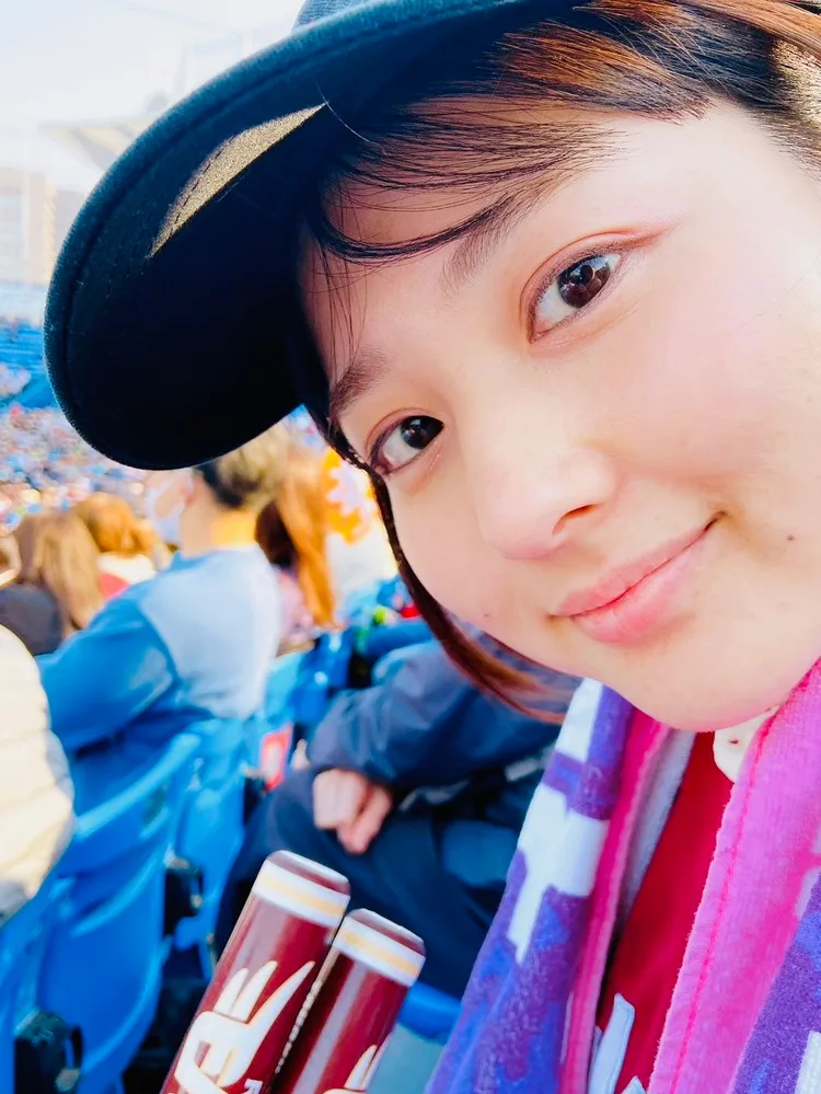 永尾亞子也是棒球迷。翻攝X@ako_arch