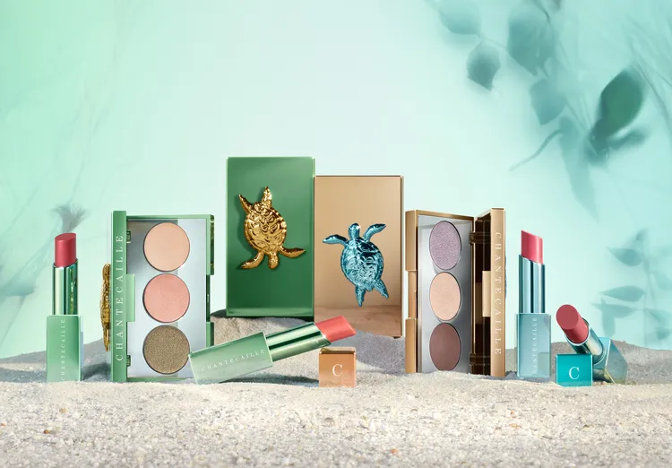 香緹卡限量優雅海龜系列彩妝。品牌提供