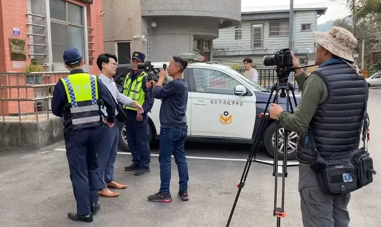 防詐微電影特別集結熱心公益的警友及攝影同好者一同製作。和平警分局提供