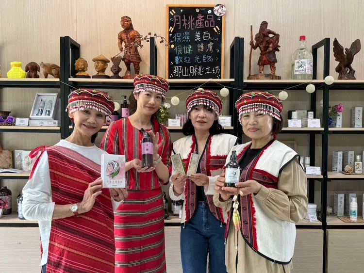 月桃也有延伸相當多的特色產品。新竹縣府提供
