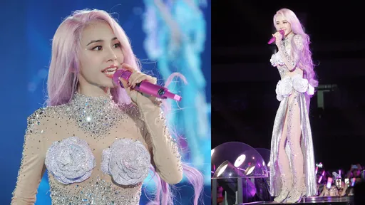 蔡依林變裝寵粉　美人魚胸前性感「開花」