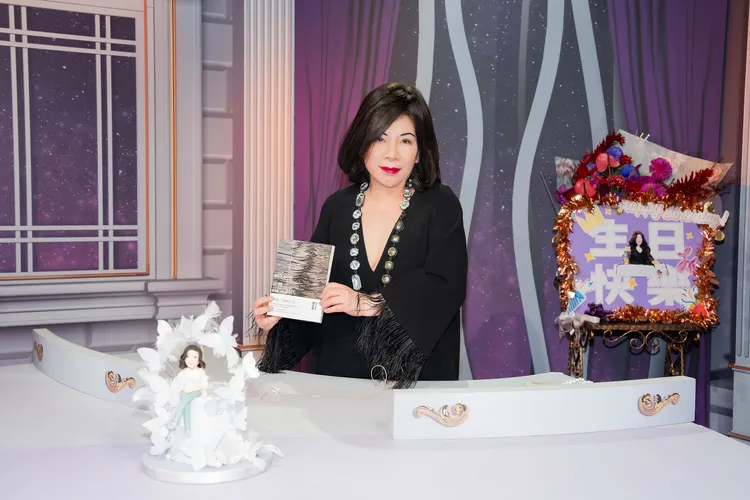 陳文茜想飛歐洲旅行，竟要吳宗憲幫忙代班節目。TVBS提供