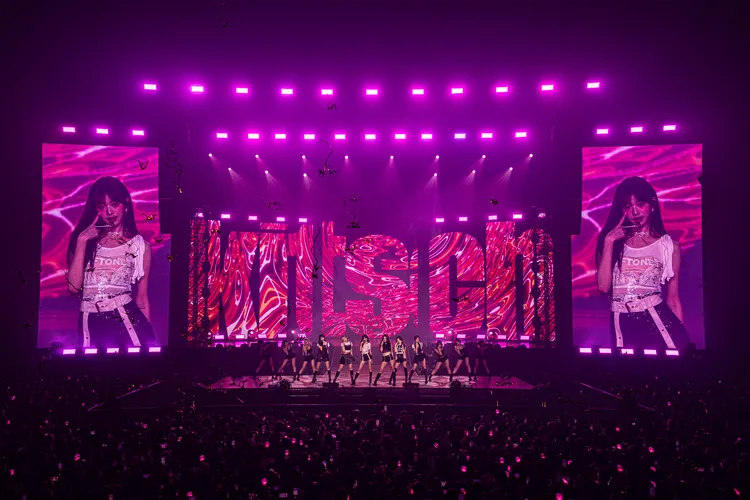 IVE2場演出吸引1.8萬人次朝聖。Live Nation Taiwan提供
