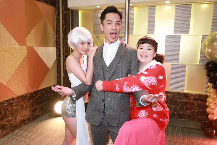 顏曉筠（左起）重返《愛的榮耀》，角色將和楊皓崴、宮美樂有揪葛。民視提供