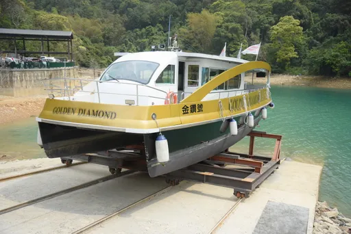 全台第一座!日月潭公有船舶上架場啟用 提供138艘船舶檢修