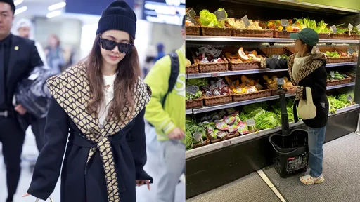 蔡依林飛巴黎機場素顏白到發光 看秀前先來買菜、刷盤子