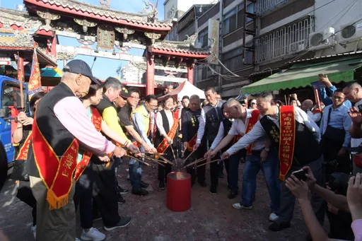 彰化南瑤宮進香起駕 開基三媽首出巡!3/29重頭戲「潦溪」登場