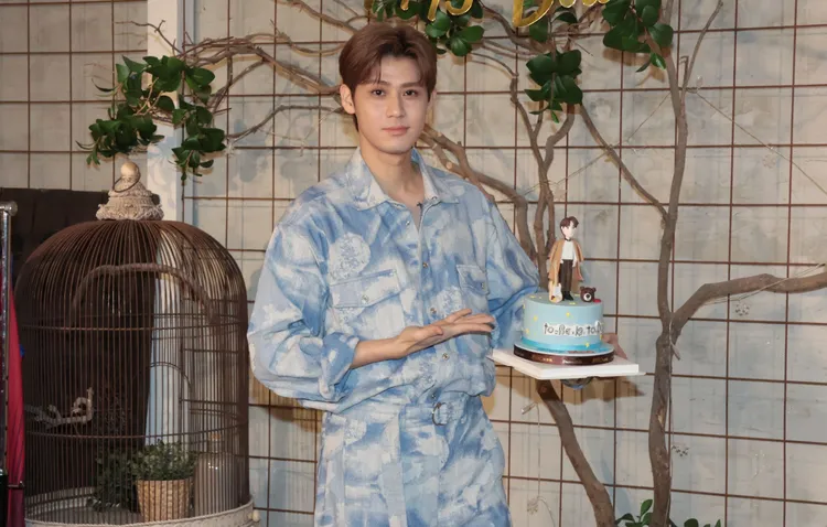 李玉璽新家裝潢完畢，抗房貸壓力大。莊宗達攝