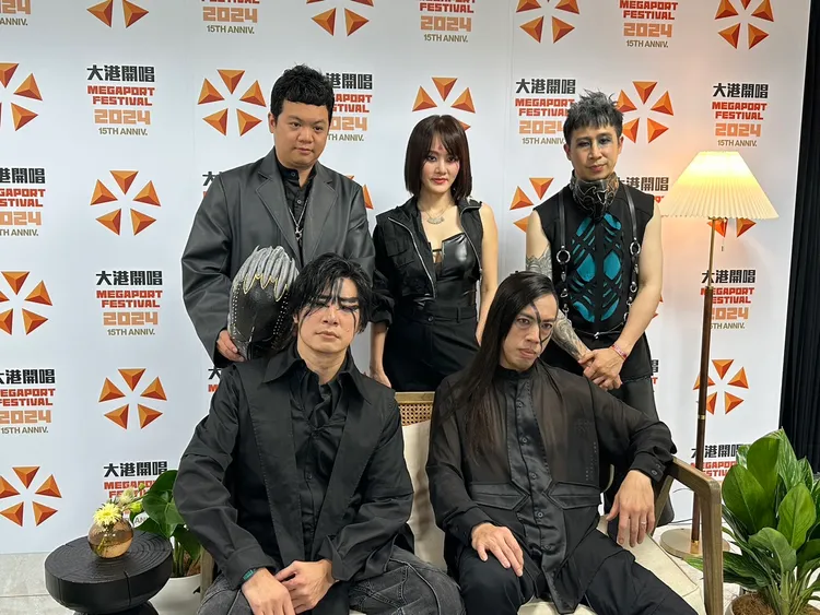 閃靈接受媒體訪問近況。林丞偉攝