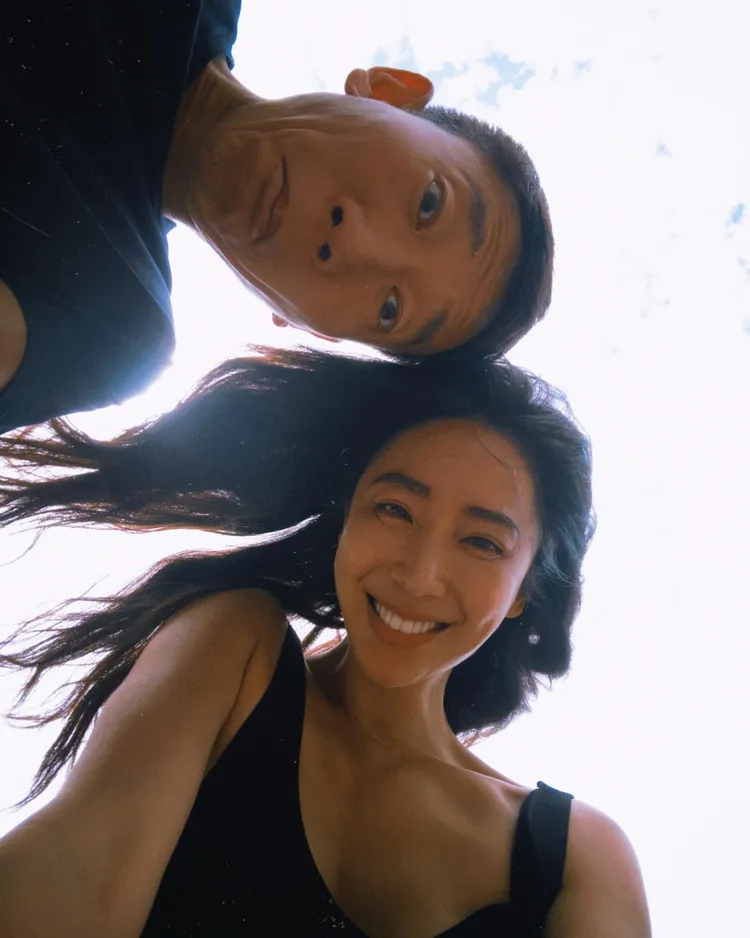 隋棠和老公Tony甜蜜出遊。翻攝自隋棠臉書