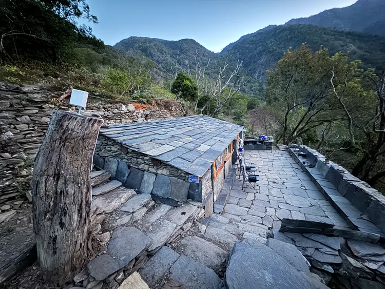 台邦家屋曾是部落醫療站。台邦‧撒沙勒提供