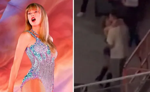 有片|泰勒絲新加坡剛唱完秒投入男友懷抱!火辣勾脖激吻閃瞎觀眾