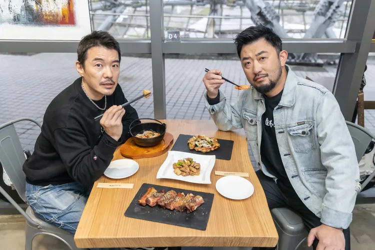 阿強與阿山相見歡。北流卡夫卡提供