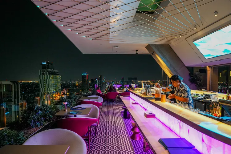 「LUZ Bangkok Tapas Bar」是延續Meliá品牌西班牙風情的Tapas餐廳。田欣雲攝