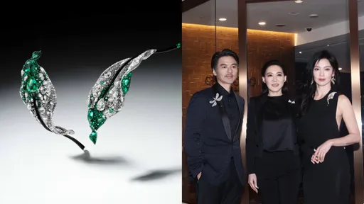 CINDY CHAO回首璀璨20年　創四季長葉胸針精細到工匠罷工