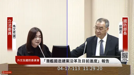 馬文君不吐不快!談國造潛艦狂噴黃曙光、郭璽 要邱國正徹查「用人不當」