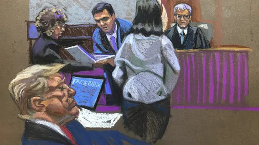 你累了嗎?美國前總統川普在法庭打瞌睡 競選團隊否認:假新聞