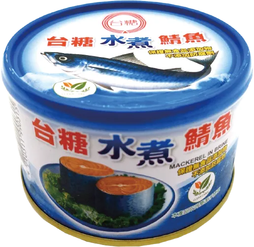 擁有海洋之心生態標章的「台糖水煮鯖魚罐頭」第2件5折。全聯提供