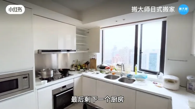 廚房。翻攝搬大師日式搬家小紅書