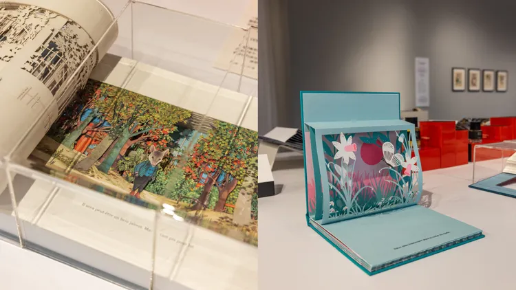 展覽中的繪本都與大自然相關。品牌提供