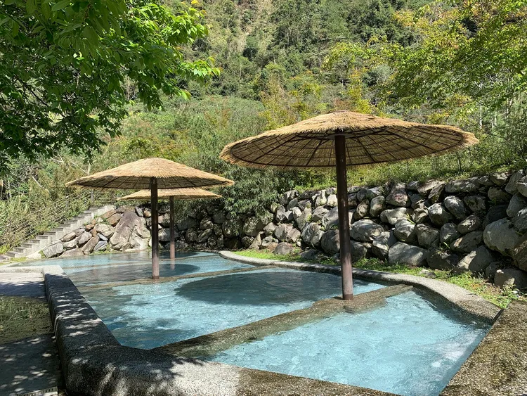 八仙山國家森林遊樂區適合親子享樂的親水區。林業署台中分署提供