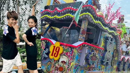 蔡阿嘎藝閣車參與媽祖遶境挨轟「沒報名亂入」!老婆Po一張照片打臉酸民