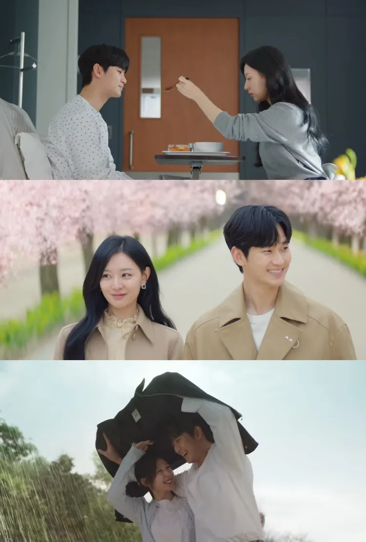 「雙金CP」大結局破鏡重圓，但有些觀眾覺得撒糖畫面不夠多。翻攝Netflix