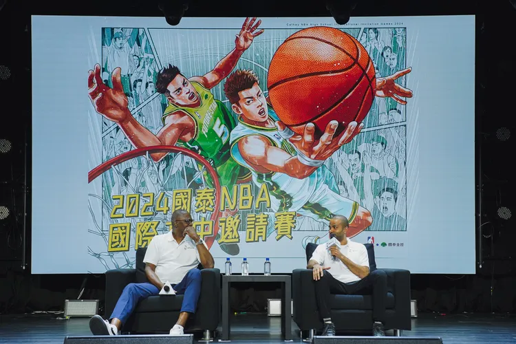 威金斯和帕克看好金塊和塞爾提克爭霸。  國泰金控提供