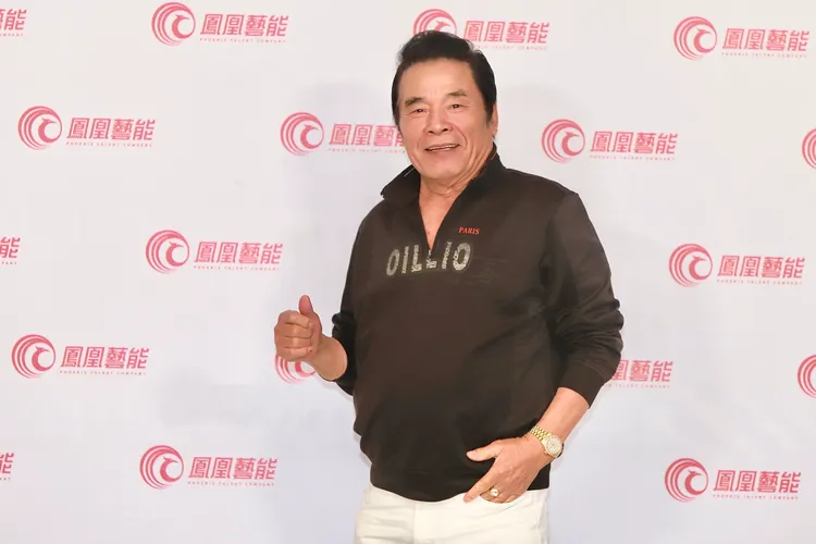 雷洪出席開心分享養生秘訣。民視提供