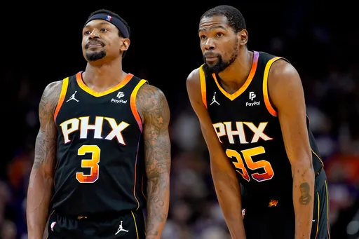 杜蘭特又要跳船了?美名記爆料他對太陽另兩巨頭不滿