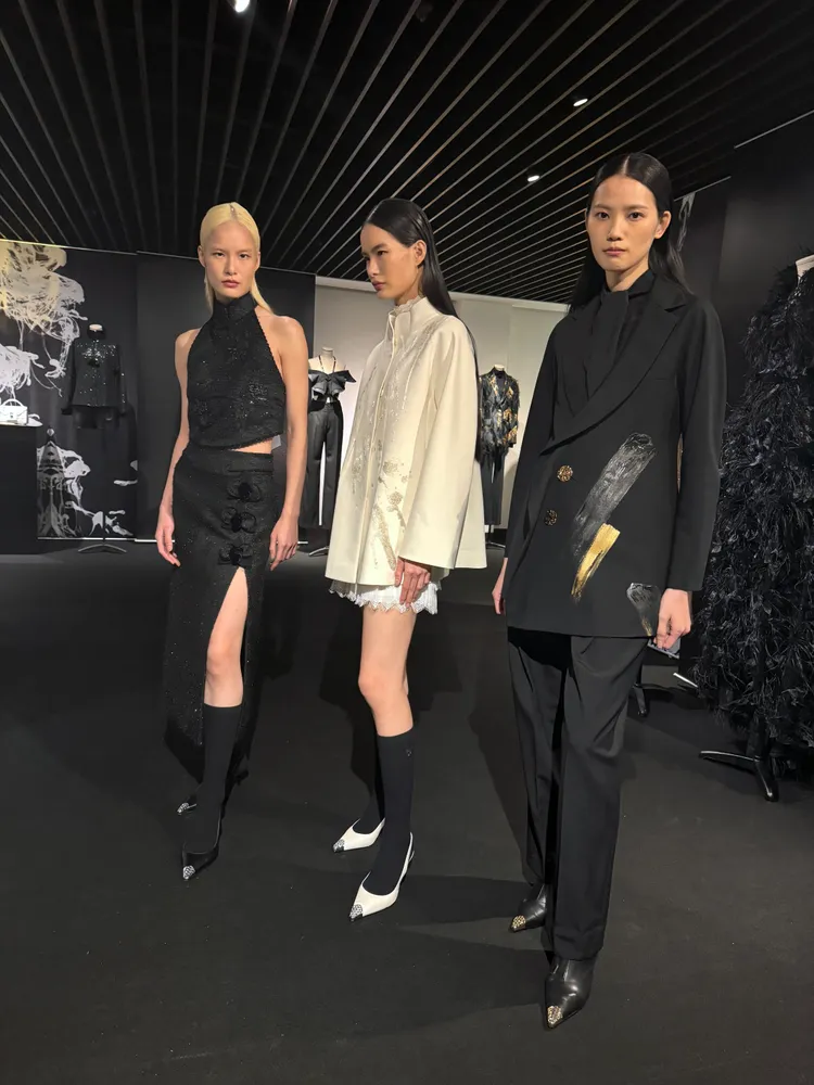 夏姿2024/25秋冬系列預覽。張家玲攝