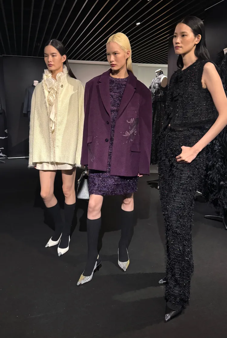 夏姿2024/25秋冬系列預覽。張家玲攝