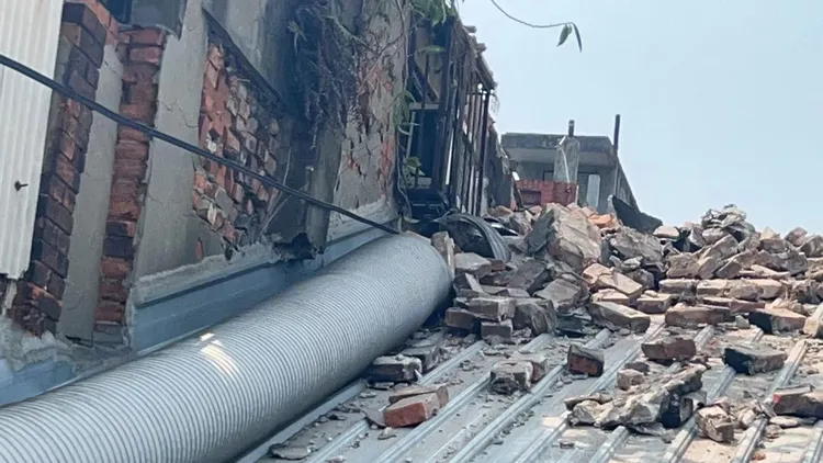 應曉薇團隊表示，目前消防局現場協助疏散中。北市議員應曉薇提供