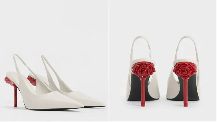 Flor後繞踝細跟鞋，2590元。品牌提供