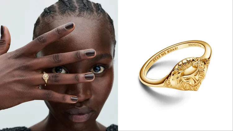 《冰與火之歌：權力遊戲》Lannister家族獅徽戒指，3280元。品牌提供