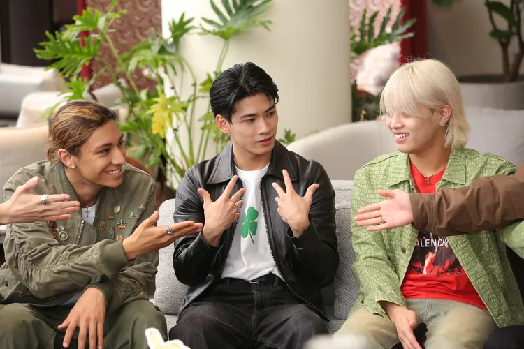 小波津志（中）被選為最愛哭的成員。攝影中心攝