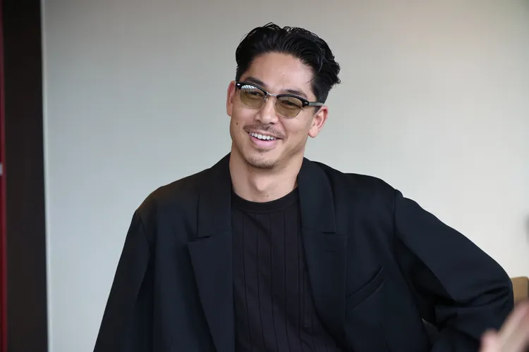 AKIRA現身盯場，支持師弟團PSYCHIC FEVER。攝影中心攝