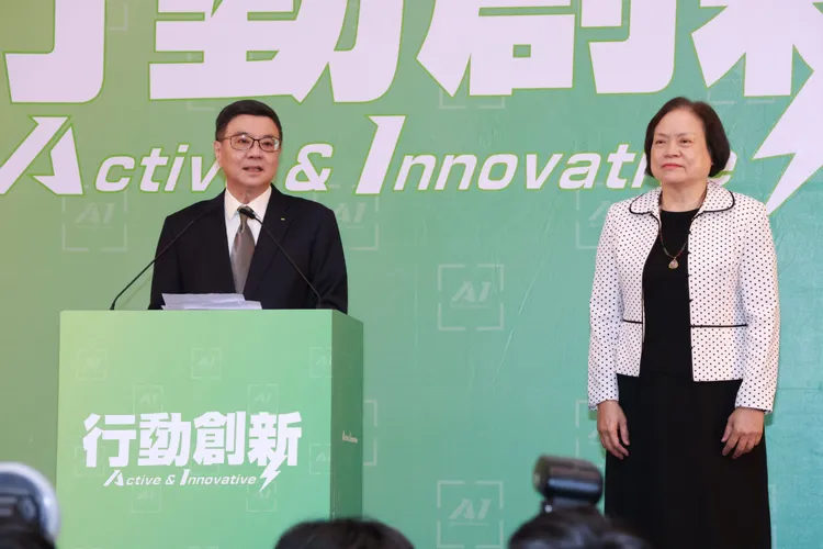 陳淑姿為今天唯一的新任閣員。莊宗達攝