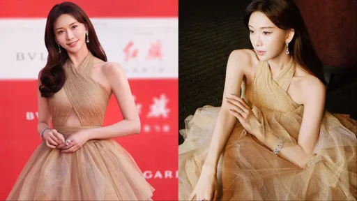 林志玲亮相北京電影節套台灣婚紗 耳邊到手指還有寶格麗寵