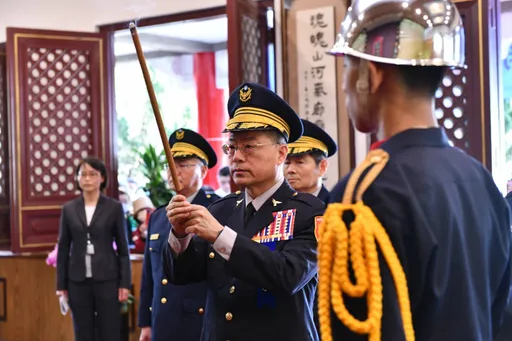 警政署春祭殉職英靈 基隆警蘇昱鴻的家屬也來了