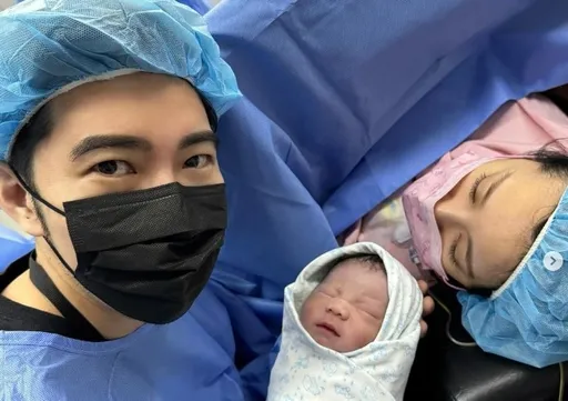 Apple懶甩黃子佼風波順利產子!牡羊寶寶3313克頭好壯壯