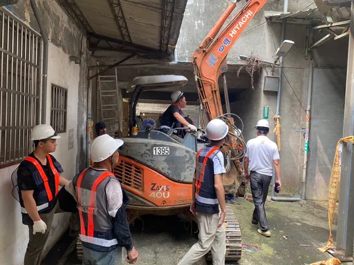 0403強震釀桃園三元市場成危樓 建管處今啟動待拆作業