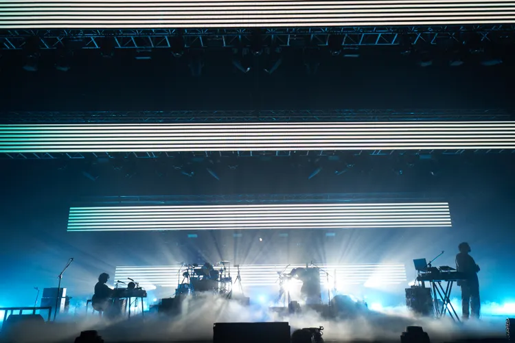 King Gnu昨天在北流開唱，5000名粉絲擠爆現場。好玩國際文化提供／Photo by Toshio Ohno