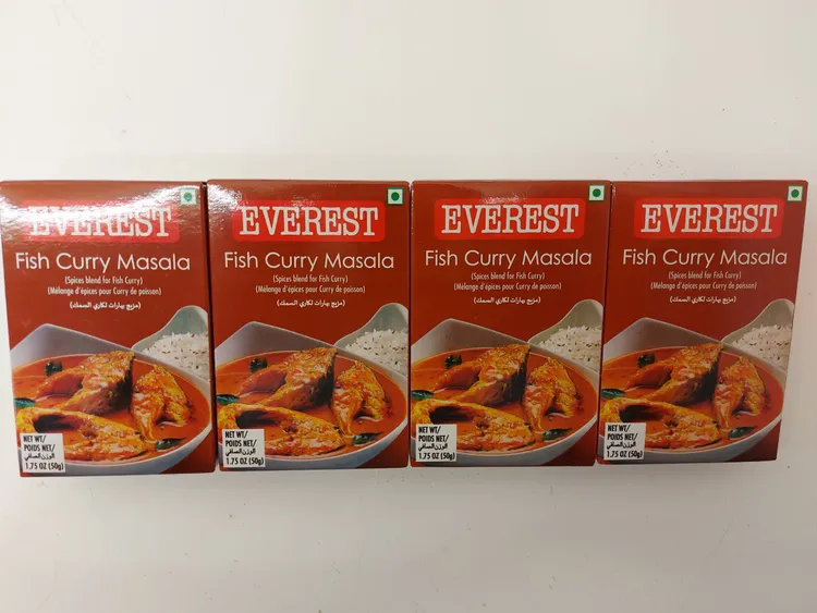 MDH與Everest兩個品牌計4種咖哩或調味香料產品含有致癌物。翻攝Hong Kong Centre for Food Safety