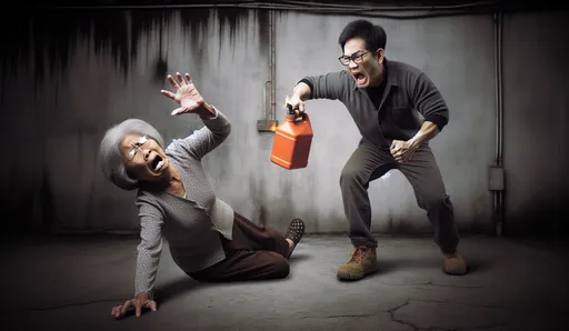 逆子潑媽汽油點火!嗆「燒死妳」還拉門把擋她逃命 下場出爐