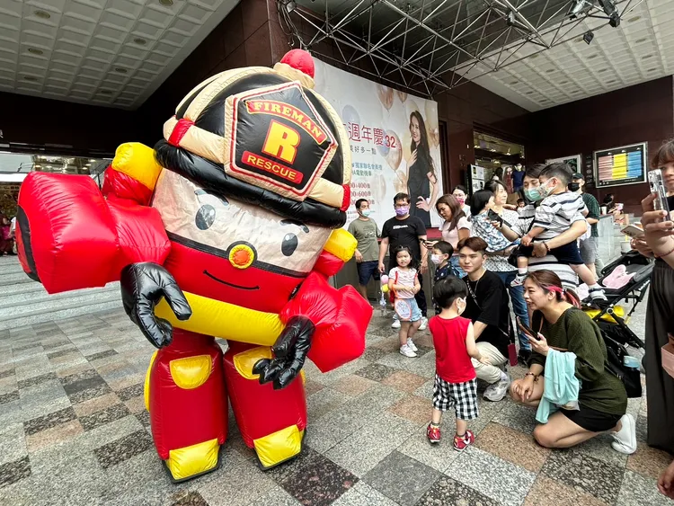 小朋友玩得很開心。中友提供