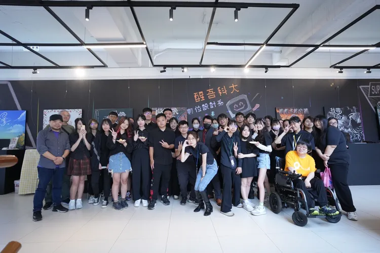 醒吾科大數位設計系109級畢業專題展《不可以瑟瑟》今起正式開幕，於設計大樓4樓一連四周展出。醒吾科技大學提供