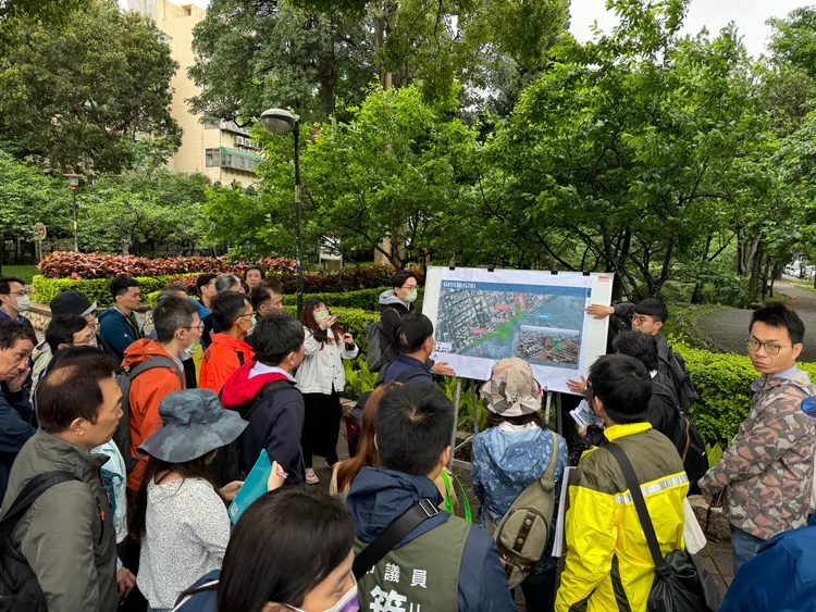 現地會勘。捷運局提供